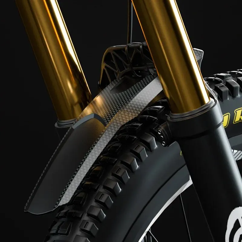 Enhanced Bicycle Mudguards - Durable Hard Shell Front & Rear Tire Protection for MTB, Road, and Fixie Bikes
