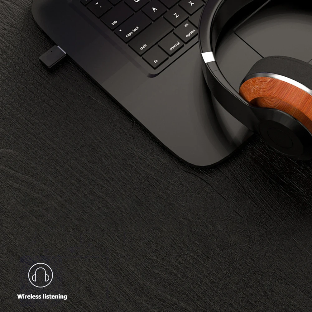 PC-T7 USB 블루투스 5.0 오디오 송신기 PC 컴퓨터용 무선 음악 어댑터