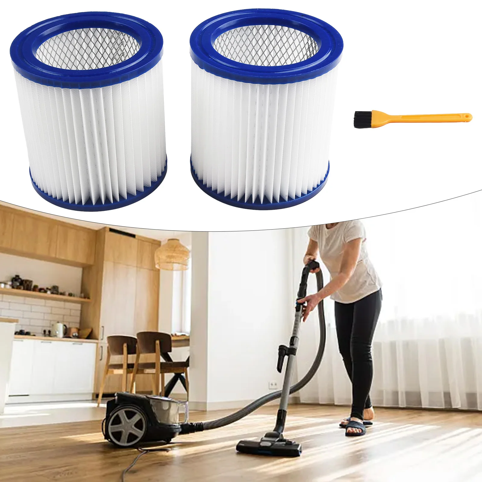 

Vacuum Cleaner Accessories Cartridge Filters Filters 9032900 Ash Vacuum Clean Cartridge Filter Stream Reusable