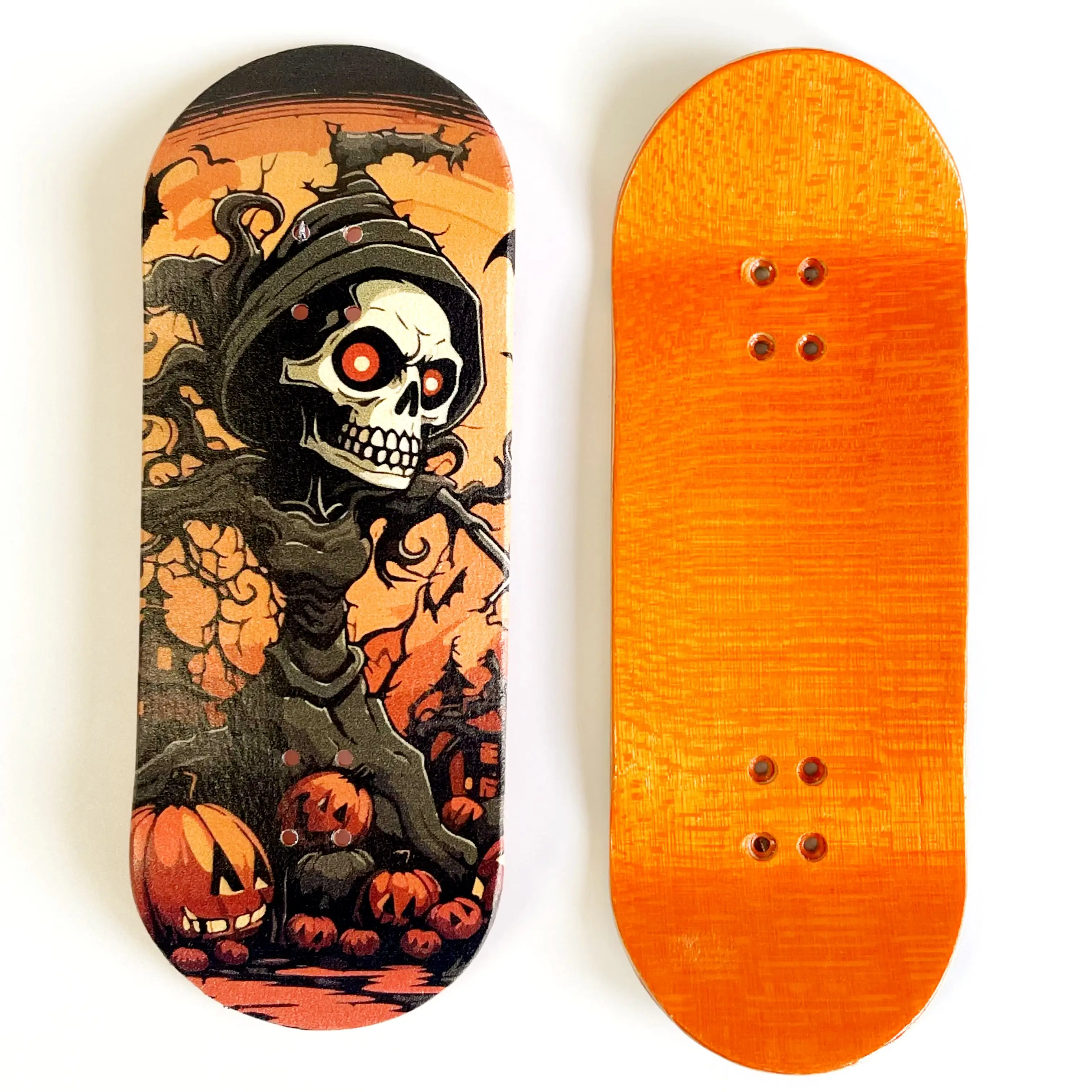 Pro Wooden Fingerboard Deck with New Graphic Design - 36mm