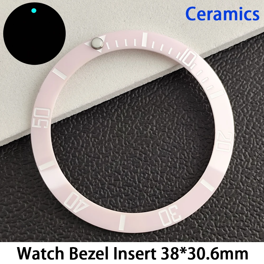 Premium 38mm Sloping Aluminum-Ceramic Bezel Insert