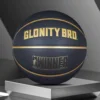 PU Composite Basketball Size7 Outdoor Indoor Match Training Ball For Youth Women Men Standard Basketball Black Gold High Quality 2