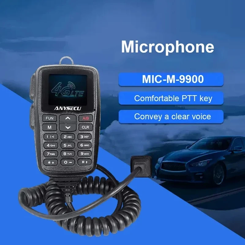 Original M-9900 Microphone Fit for  M9900 4G Network Radio Accessories Mic