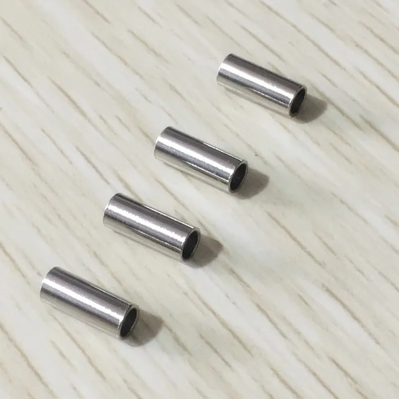 100pcs/lot Copper Fishing Tube Wire Pipe Connector