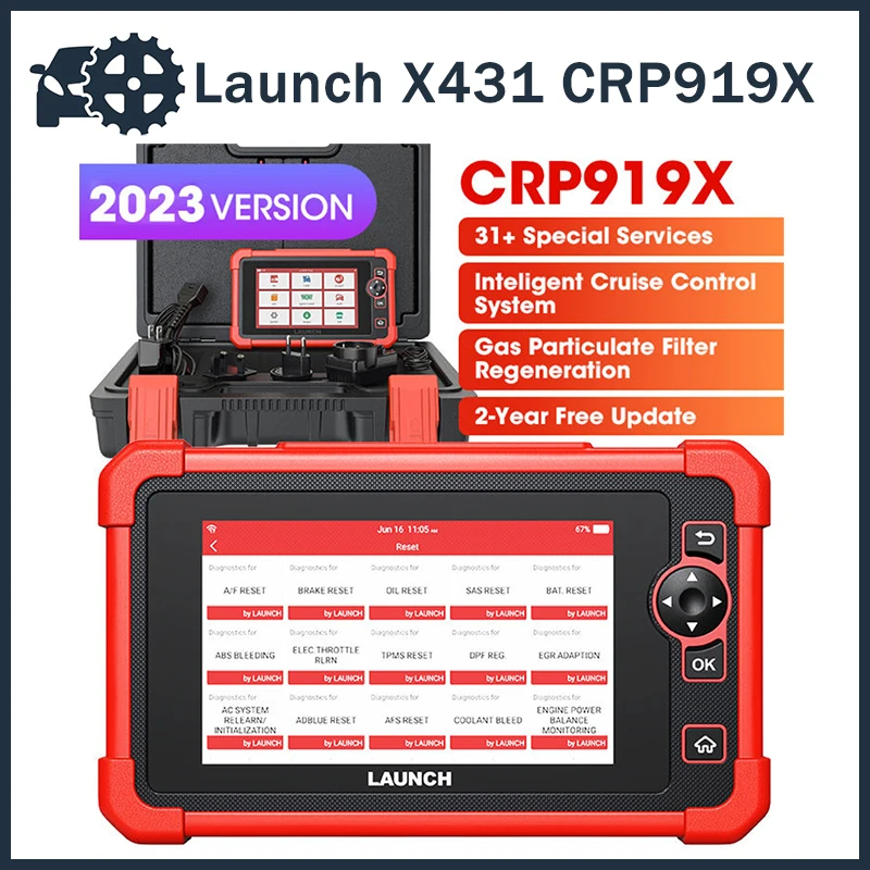 

2 years Free Update Launch X431 CRP919X crp919 x crp 919x obd2 ECU Coding Auto Diagnostic Car Scanner Escaner Tool for Sale