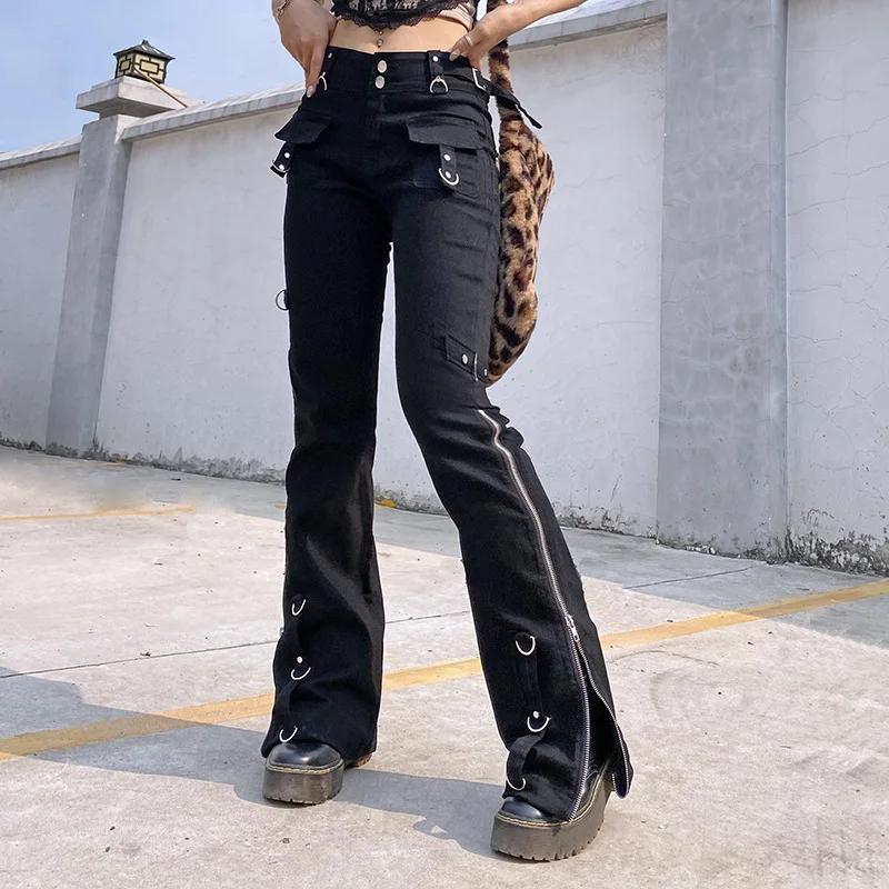 black goth jeans