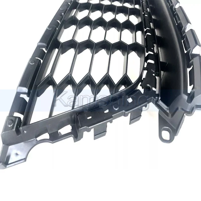 Kamshing 전면 범퍼 하부 그릴 마스크 라디에이터 그릴, 폭스바겐 시로코 2015 2017 레이싱 그릴