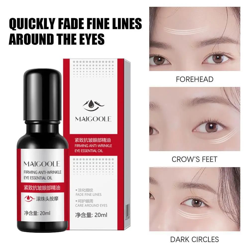 

20ml Anti Wrinkle Eye Serum Firming Remove Dark Circles Line Bag Reduce Aging Eye Improve Lift Eye Fine Anti Fade Puffiness S2P3