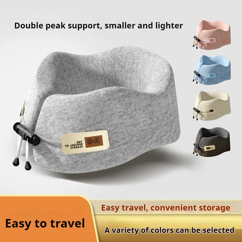 Neck Pillow Memory Foam U-Shaped Pillow Travel Neck Support Sleeping Pillow Shoulder Rest U-Cushion Airplane Trip Neck