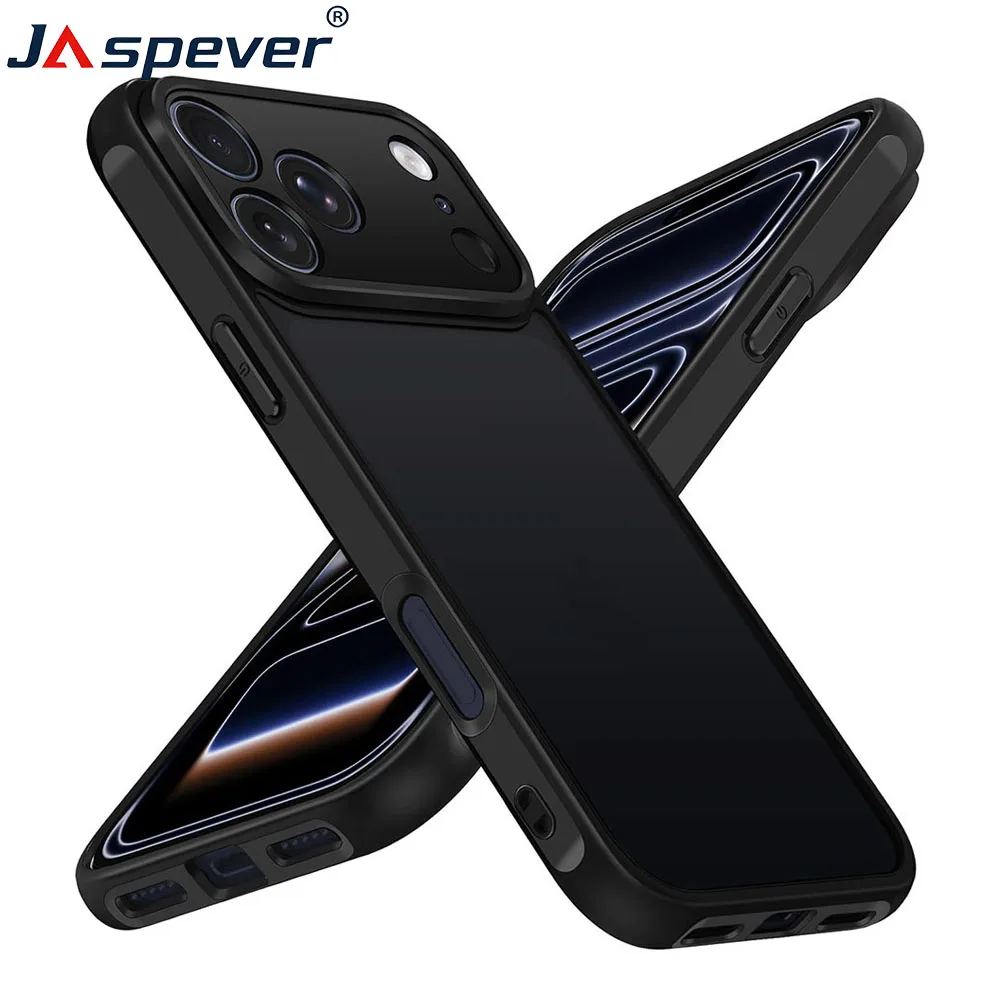 Rugged Shockproof Military-Grade Armor Case with Matte Silicone Finish