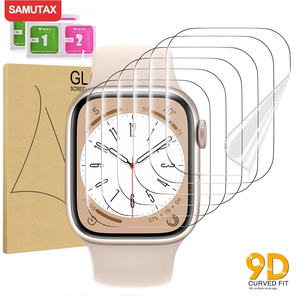 Premium HD Glass Screen Protector for Apple Watch - Universal Fit