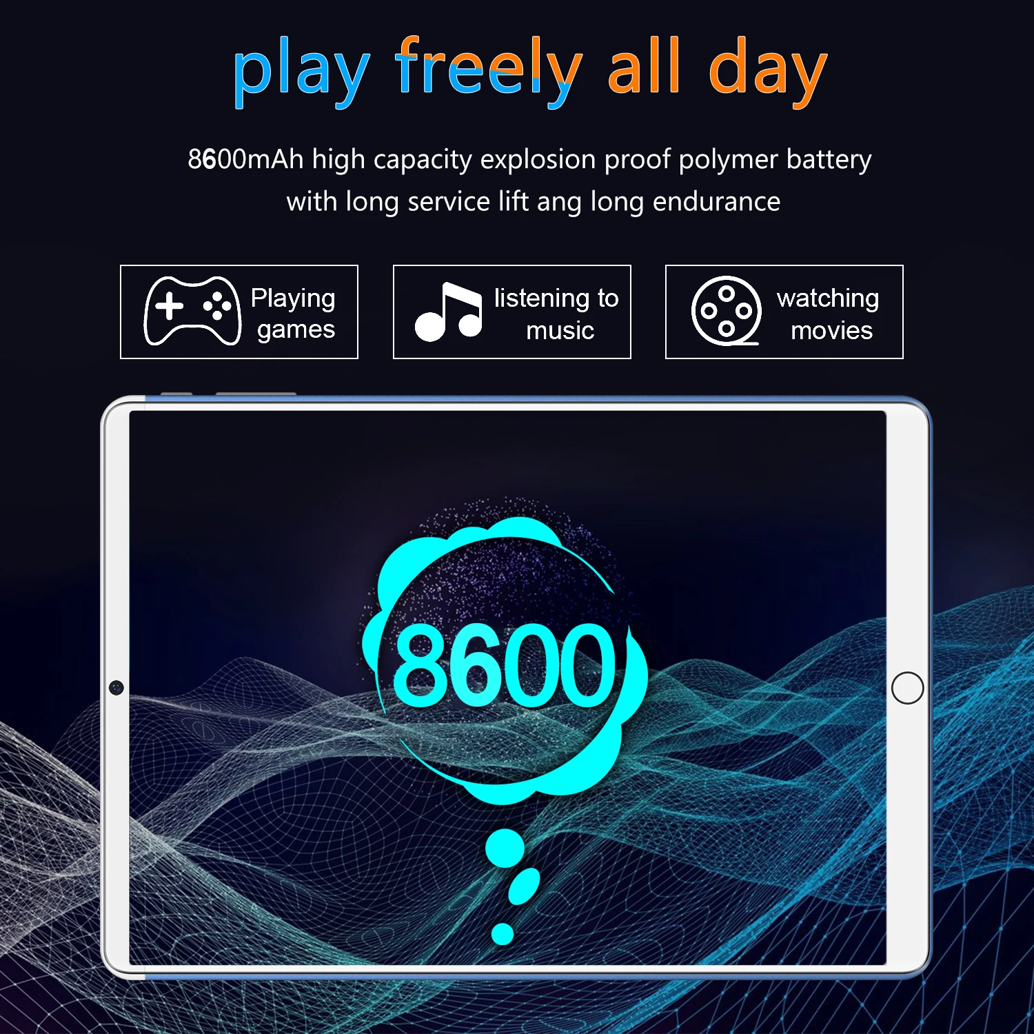 12GB 512GB Google Play 5G WPS Office Computer Pad Air Tablet Android Global Version Notebook 4G LTE Laptop Dual SIM 8600mAh most popular apple ipad