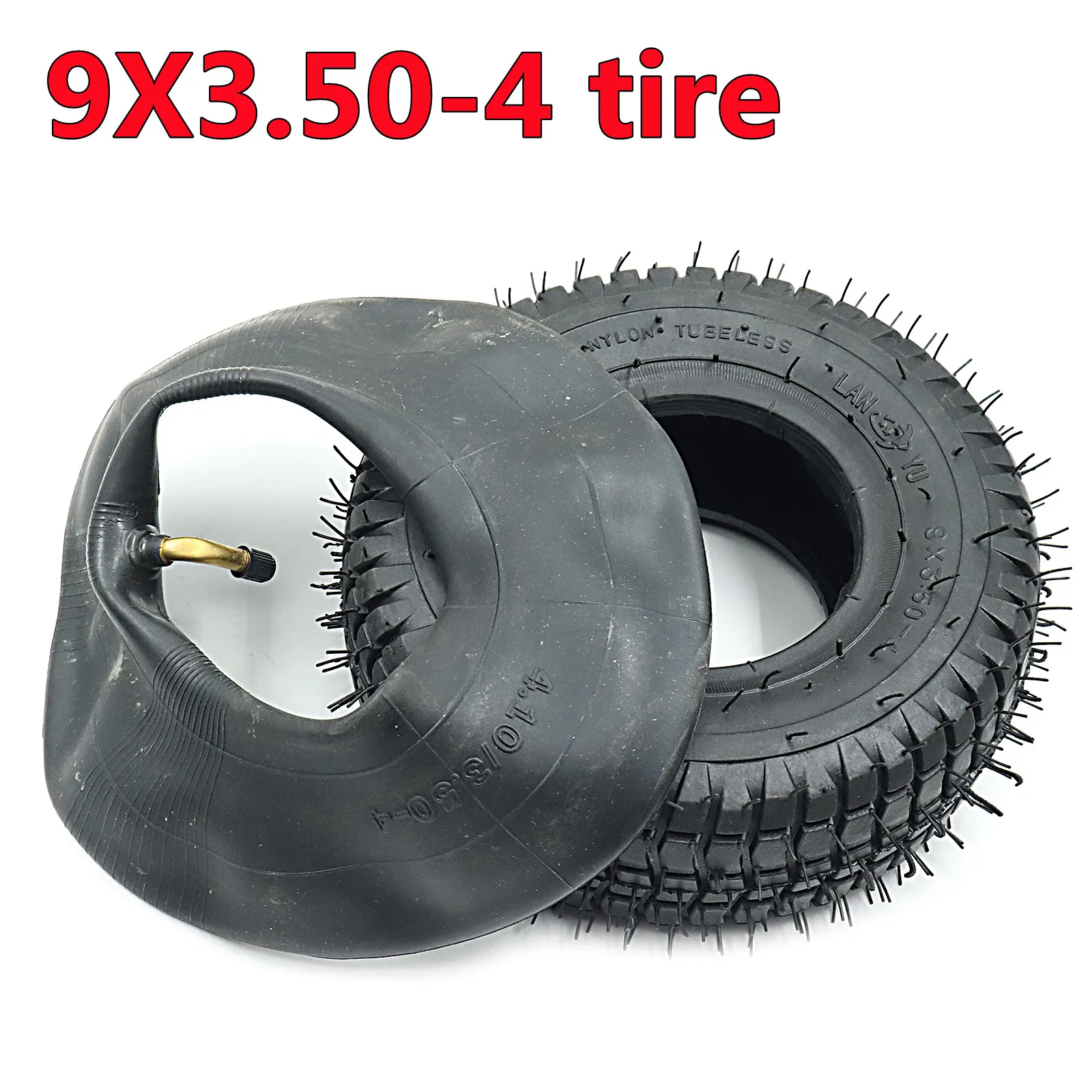 9 Inch 9x3.504 Pneumatic Tire 9x3.54 Tyre For Electric Tricycle