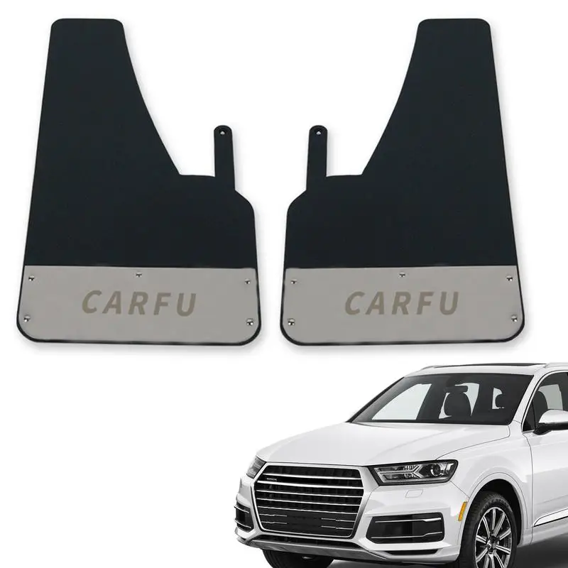 

Universal Splash Guards Vehicles Mudguard 2PCS Weatherproof Heat Resistant Wide Wheel Mudflaps Supplies For Car Accessories