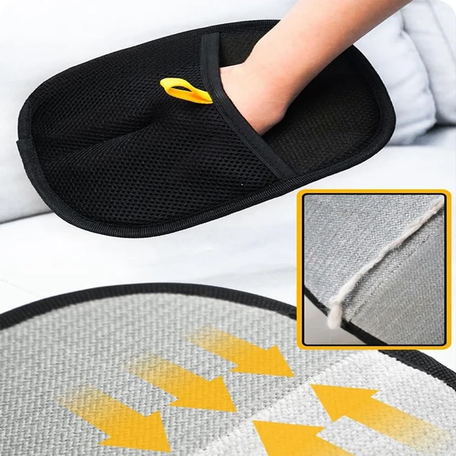 Double-Sided Upgraded Pet Hair Remover Glove Magnet Gloves for Cat Dog Fur Washing Deshedding Cleaning Carpets And Sofas 3