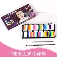 Large Capacity Multi-Color Water-Soluble Body Paint Pigment Children's Face Paint Safe and Non-Toxic Cosplay Makeup Face Paint 1
