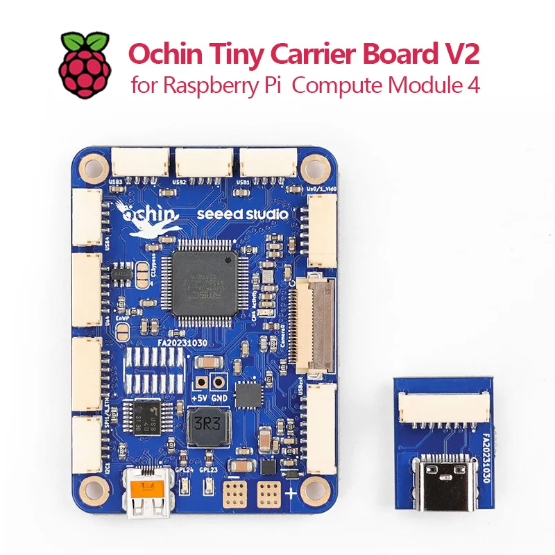 Ochin Tiny Carrier Board V2 for Raspberry Pi CM4