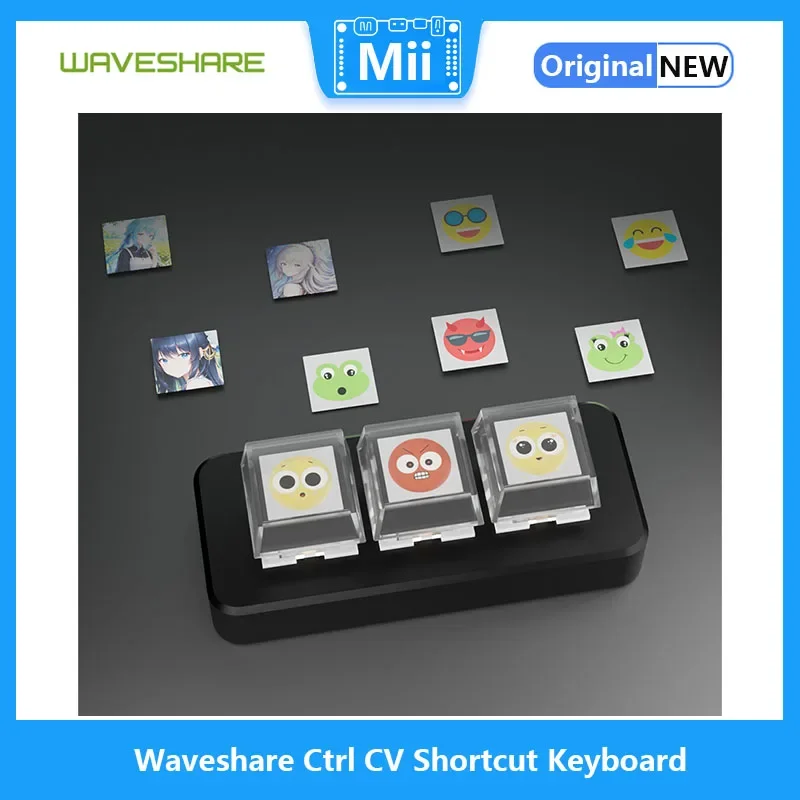 Waveshare α׷ӿ Ű Ű, 3 Ű  , RP2040 ũƮѷ Ĩ ä