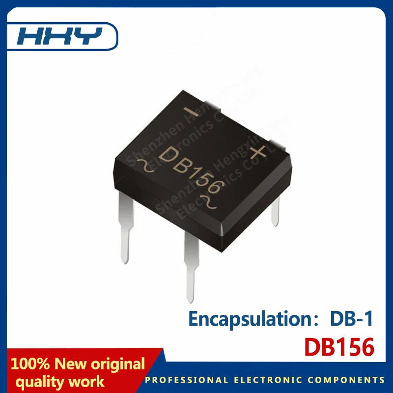 DB156 Packaged DB-1 1.5A Plug-in Rectifier Bridge Stack 10PCS