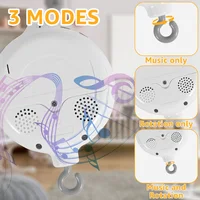 Baby Mobile Music Box 35 Lullabies Baby Crib Mobile Musical Box Battery Operated Crib Mobile Motor with 3 Modes for Bassinet 2