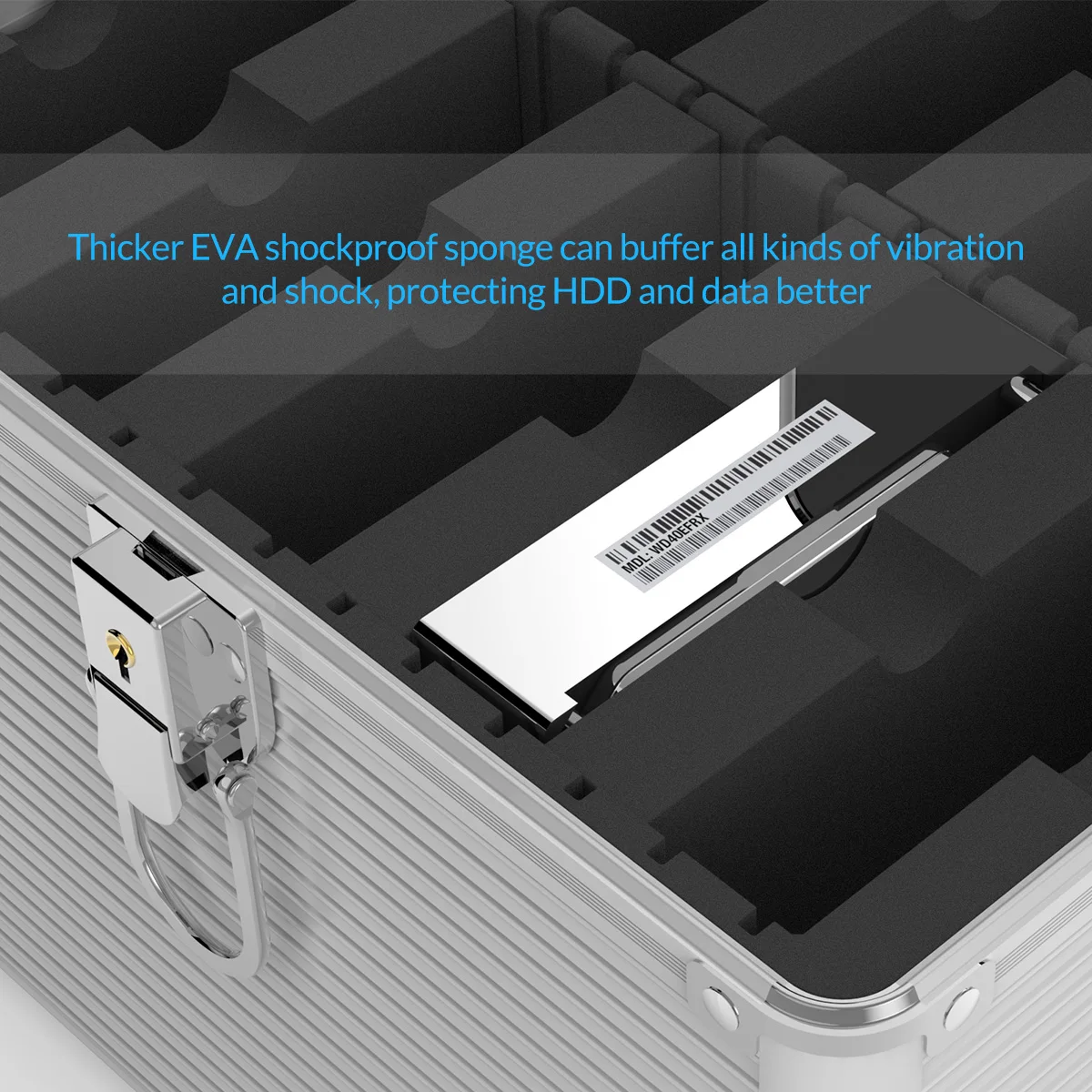 com armazenamento de bloqueio, 3.5 inch hdd case, 2.5, 3.5 m. 2, 10pcs