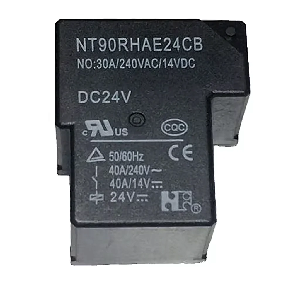 

NT90RHAE24CB NT90RHAE12CB NT90NAS18CB High Power Relay 30A 240VAC T90 4 Pins