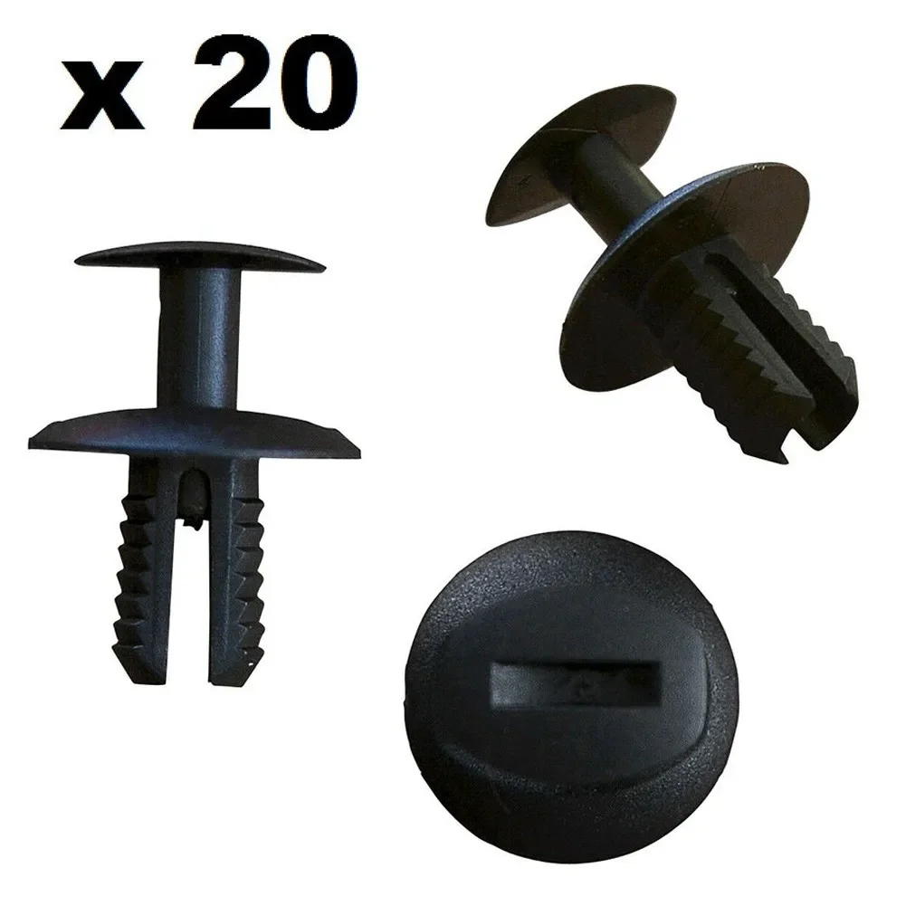 50 Clips De Garniture Pour Mercedes Sprinter Mk3 – Référence A9109910000, Blanc, Fixation Pare-Chocs/Bande Latérale