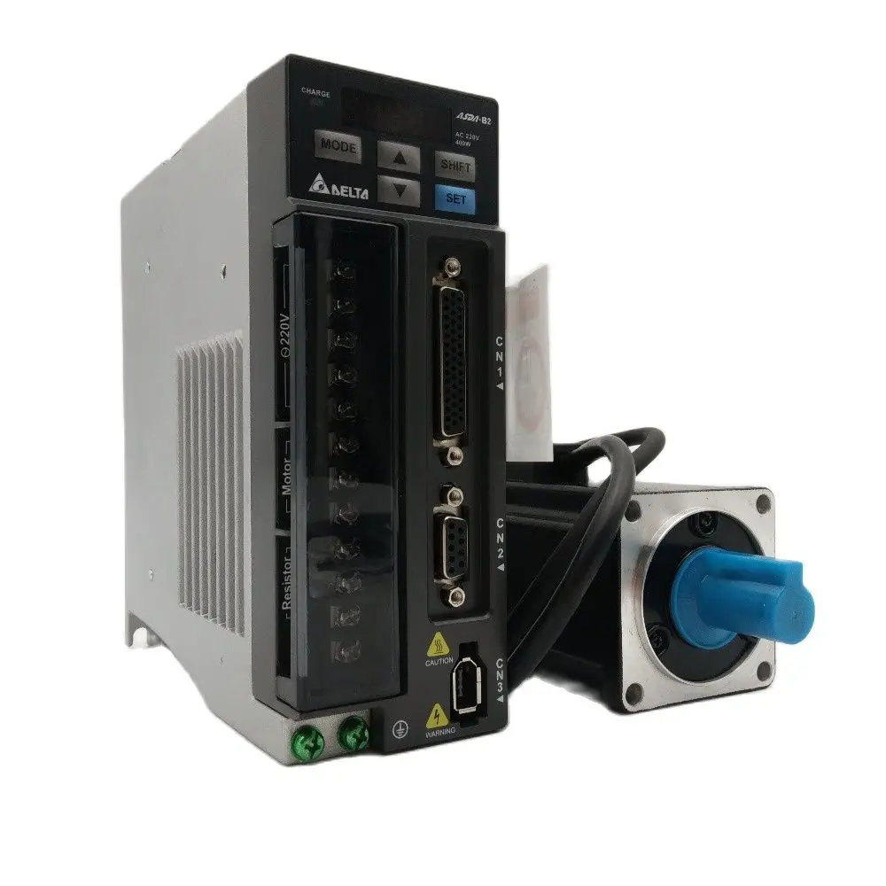 Delta Ecmac30602ss+asda0221ab 200w Servo Motor+ Driver Kits 220vac 0