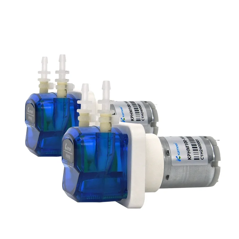 

Kamoer KPHM100 Low Flow Brushless/brushed Dc Motor Stepper Motor Small Peristaltic Pump Liquid Dosing Pump 12V/24V 100ml/min