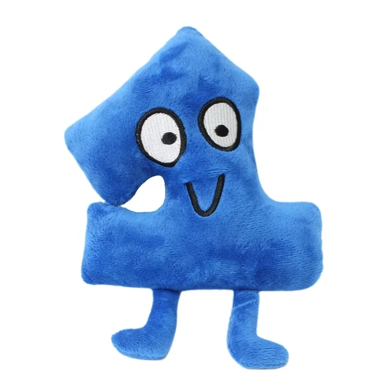 thumbnail image 1 of New Arrival Battle For Dream Island Plush Toy BFDI One Two Four X Stuffed Animal Soft Doll Clock Button Waffle Ball Fan Kid Gift, 1 of 5