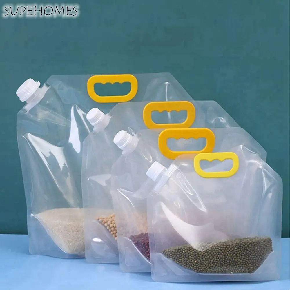 

Thickened Moisture-Proof Insect-Proof Smell Proof Resealable Kitchen Storage Bag Sealed Bag Grain Bag Kitchen Accessories