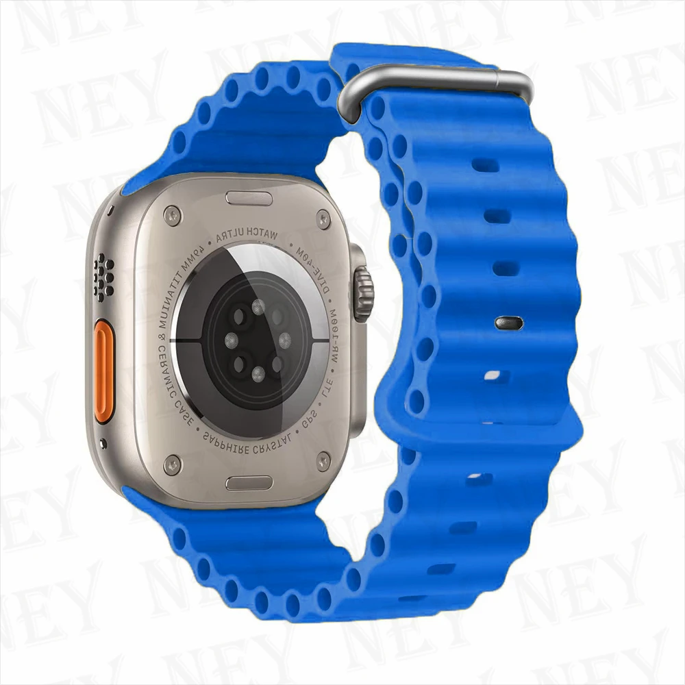 Ocean Silicone Sport Watch Band - Vibrant & Durable Strap