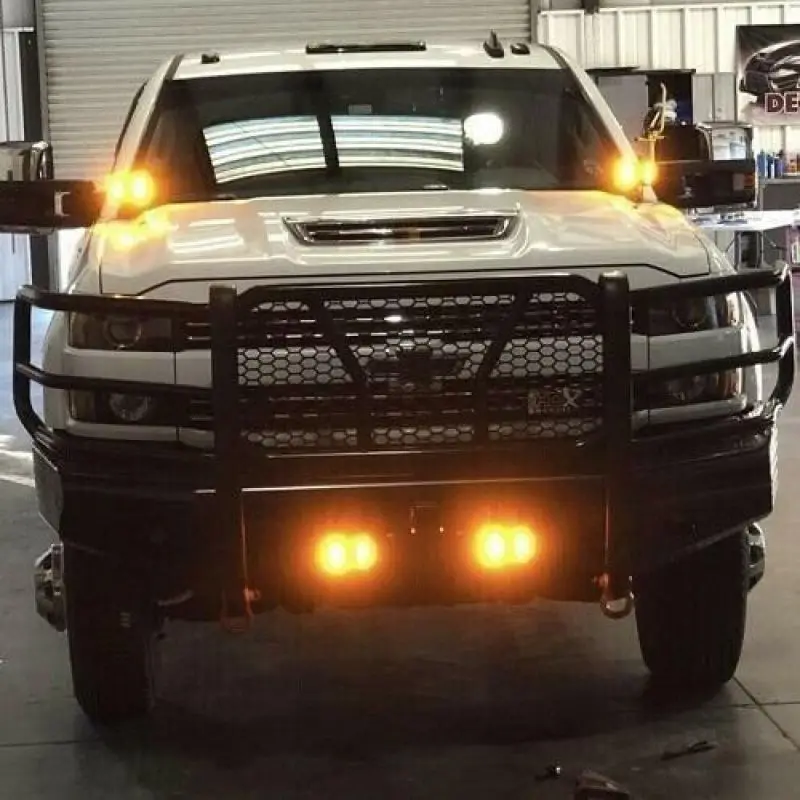 4"LED Work Light Dual Side Shooter Led light 45W Led Pod Off Road Flashing Light For Car Truck Pickup Boat Suv