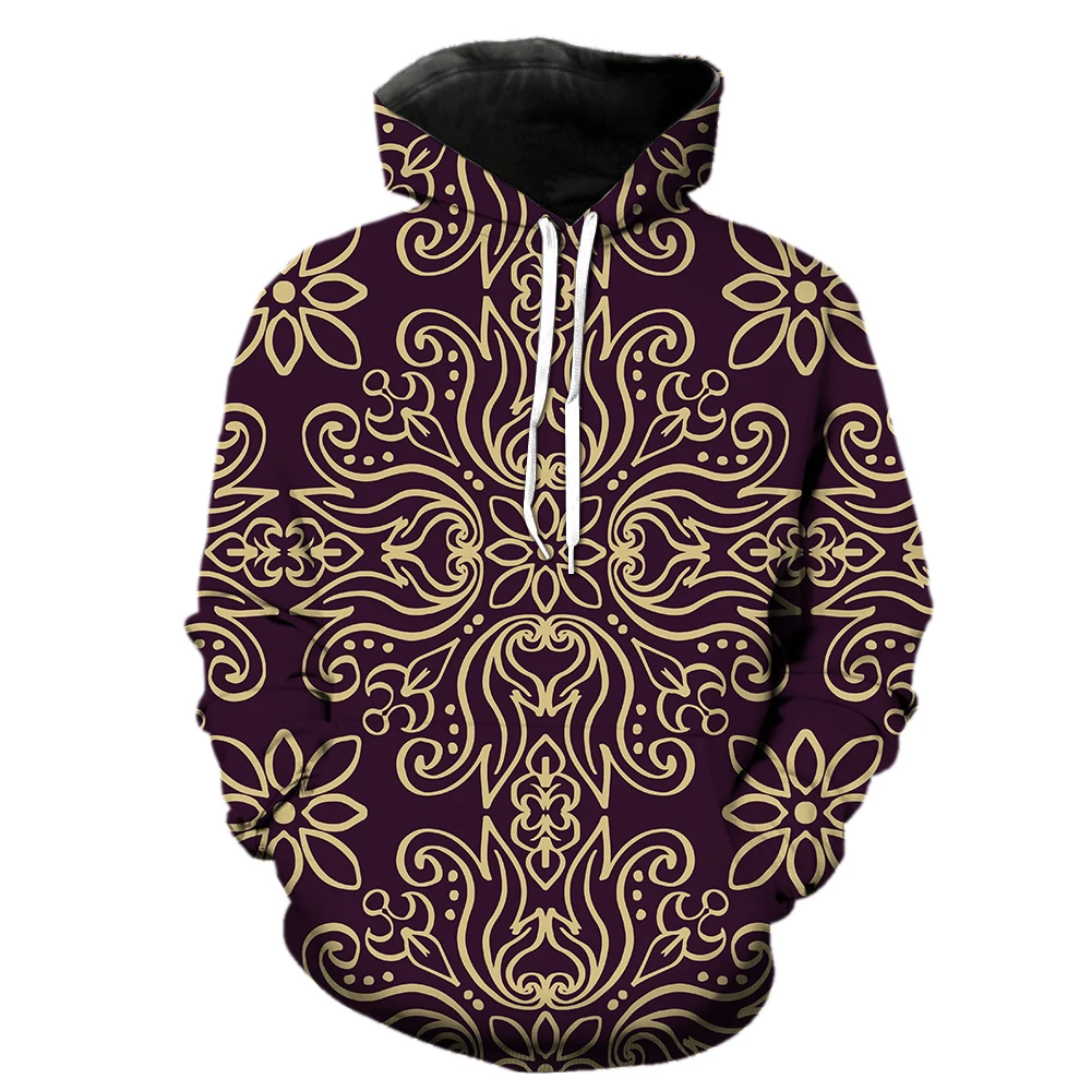 

European Style Retro Men's Hoodies Teens Hip Hop Spring Casual Sweatshirts Tops With Hood Jackets 3D Print Funny Cool Fashion