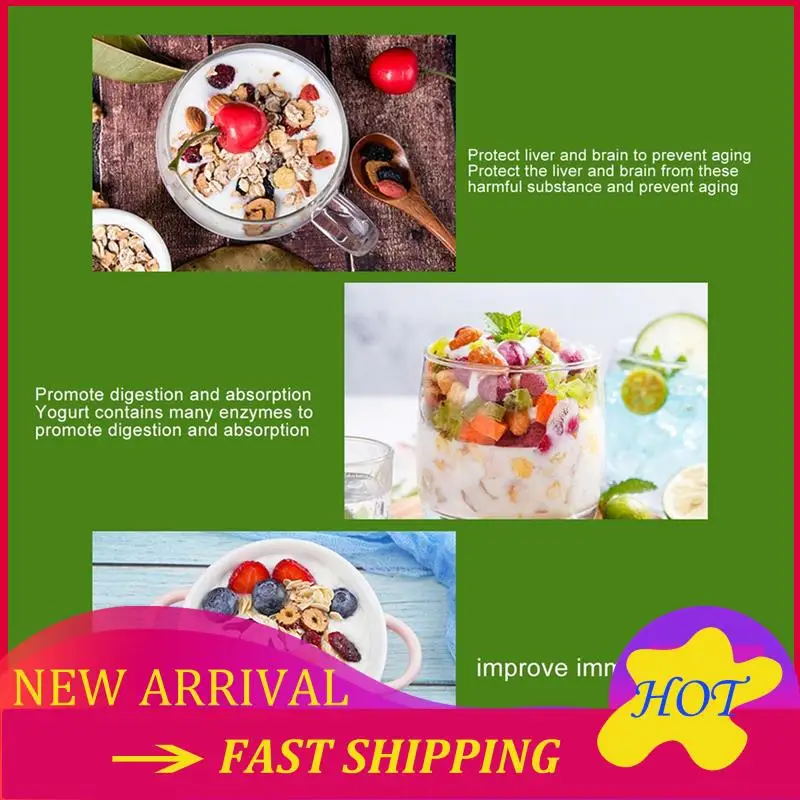 Buy Now Yogurt Maker Compact Greek Yogurt Maker Machine DIY Homemade Yogurt Maker For Home Organic Yogurt Cheese Maker US PLUG