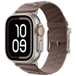 Ocean Blue Night Watch Band - Premium Strap - Series 3 2 1 42MM (Brown)