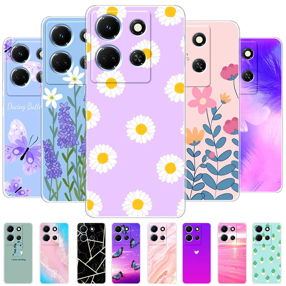Per Infinix Note 30 5G Custodia Cover Posteriore Morbida In Silicone Trasparente Per Infinix Note 30I Paraurti Funda Per Infinix Note 30 Pro Coque