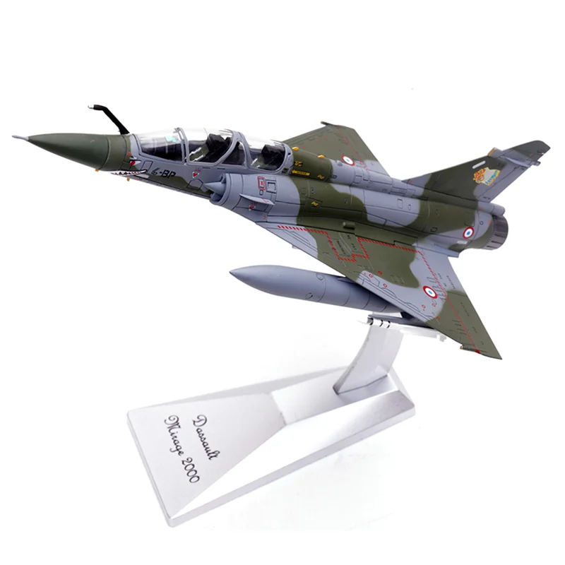 

French Air Force Phantom 2000 militarized combat alloy model 1:72 scale toy gift collection simulation