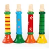 Wooden Trumpet Children Toy Horn Whistle Musical Instrument for Kids Early Educational Montessori Toys Sound Training Games 1
