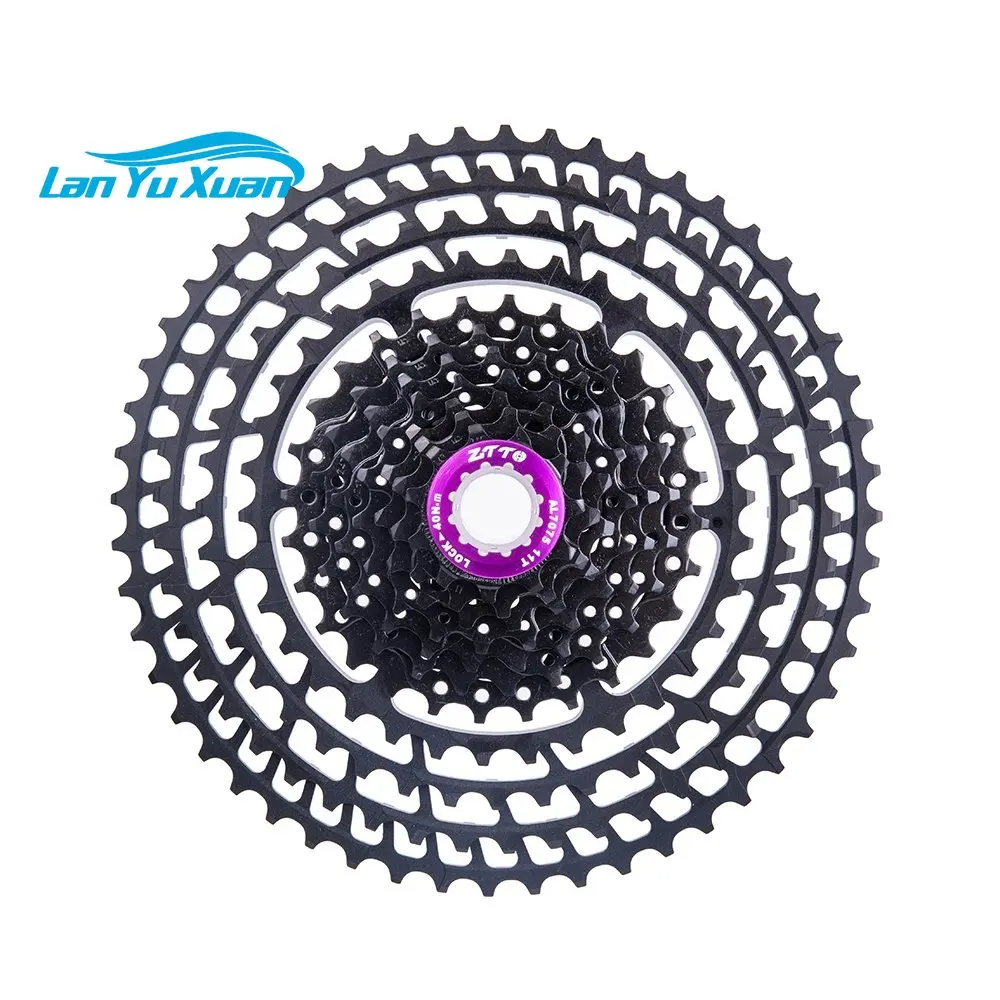 ZTTO MTB Bicycle Parts 11Speed 11-52T SLR Ultralight Cassette Black Freewheel for Mountain Bike XX1 gx m9000 shimano dura ace r9100 11speed chaining 110bcd 50 34t 52 36t 53 39t for r9100 crankset road bike bicycle accessory