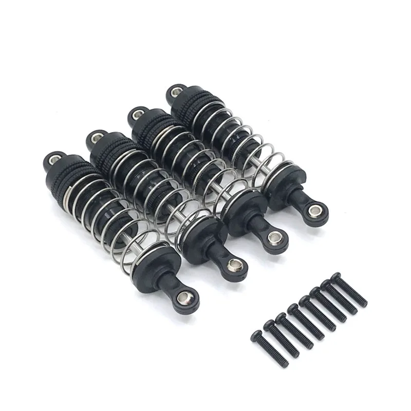 Amortiguadores Para Coche RC WLtoys 144001 - 4 Unidades, Color Púrpura Amortiguadores Para Coche RC WLtoys 144001 - 4 Unidades, Color Púrpura