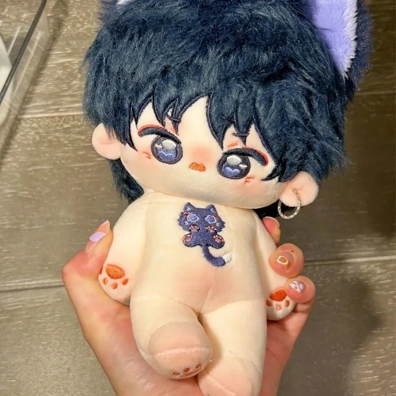 

Anime Balladeer Genshin Impact Wanderer 20cm Nude Body Plush Doll Toys Soft Stuffed Plushie a6275