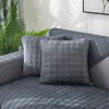 Thickened Corduroy Sofa Cushion Four Seasons General Pure Colour Plush Non-Slip Living Room Sofa Cover Warm Breathable Sofa Back 6