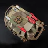 VULPO Medical Pouch IFAK Pouch Tactical Molle Pouch Outdoor First Aid Kits Bag Survival Kit Hunting Bag 6