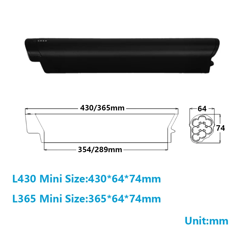Reention EEL MINI 36V E-bike lithium battery pack 7.8ah 10.5ah 14ah for Ride1up CORE-5 Jeep TLR TMR Pedal Oggi E-bike Battery lithium battery pack