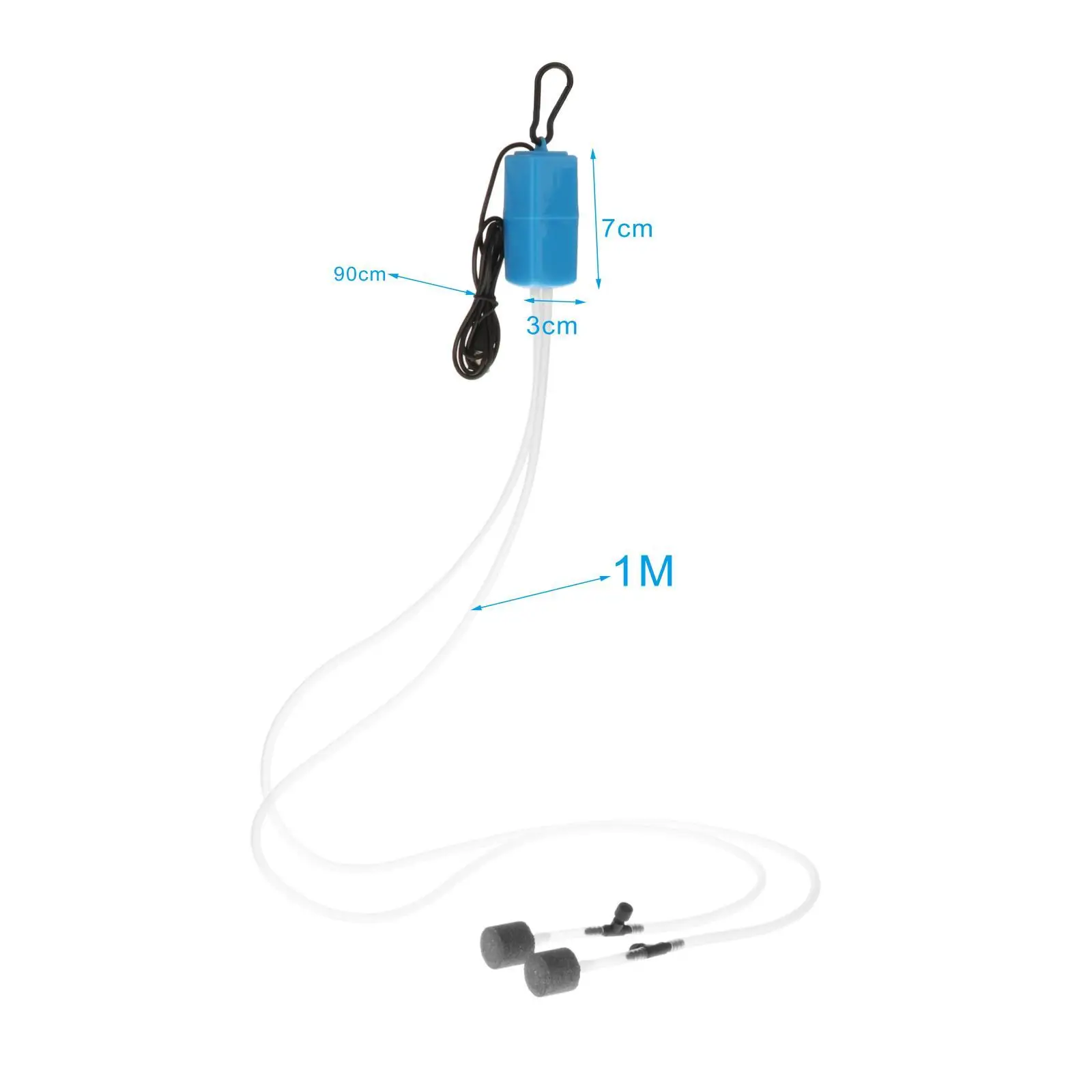 Title 6, Aquarium Oxygenator Pump Easy to Use Portable P...