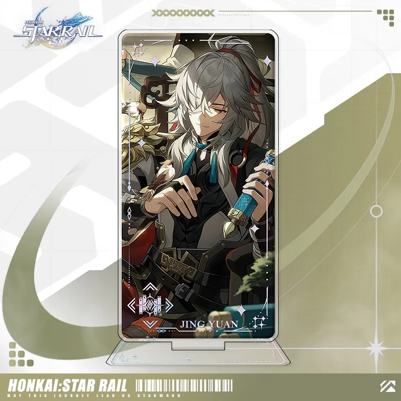 

Аниме Honkai: Звездные рельсовые игры Cos Stelle Blade Himeko Jing Yuan 16 см стенд акриловая мебель стенд большая стойка карта