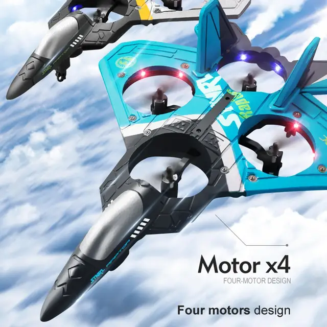 V17 Rc Remote Control Airplane 2.4g Remote Control Epp Hobby Drone Fighter Kids Gift Toys Plane Airplane Foam Rc U0q7 3