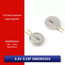 

Farad capacitor 0.22f 3.3V dms3r3224 supercapacitor (2 pcs.)