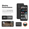 AGM H MAX Rugged Smartphone 10000mAh Battery, IP68 IP69K, Triple Card Slot, NFC, OTG, 6.56” HD+ 90Hz Display, 4+128GB, Unisoc 3